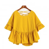 Girls Casual Cotton Blend Top