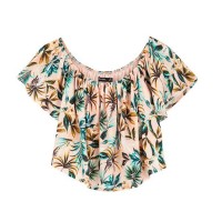 Girls Casual Cotton Blend Top Girls Casual Cotton Blend Top